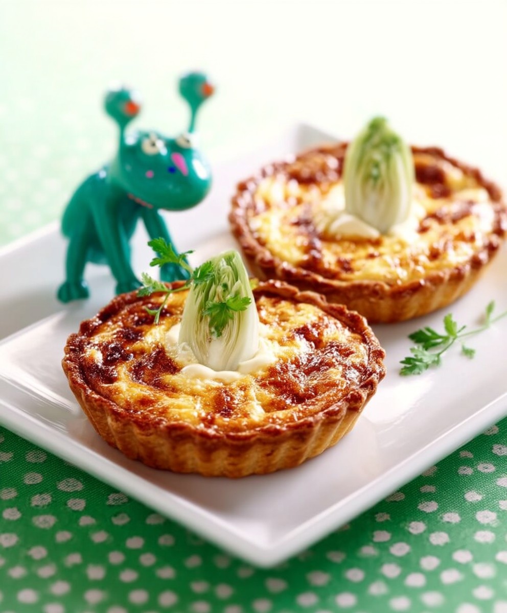 Quiche endives fromage frais