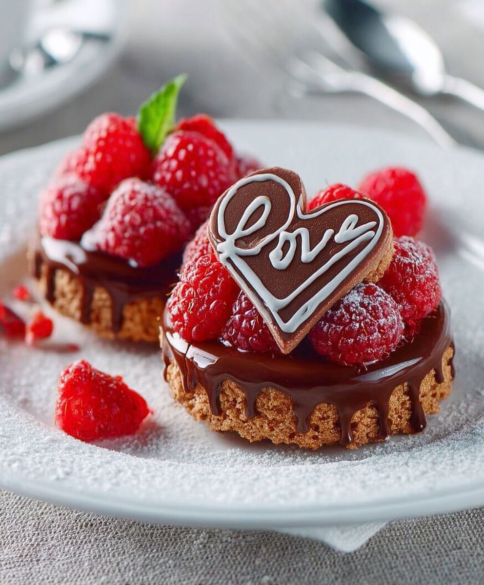 Chocolat framboises
