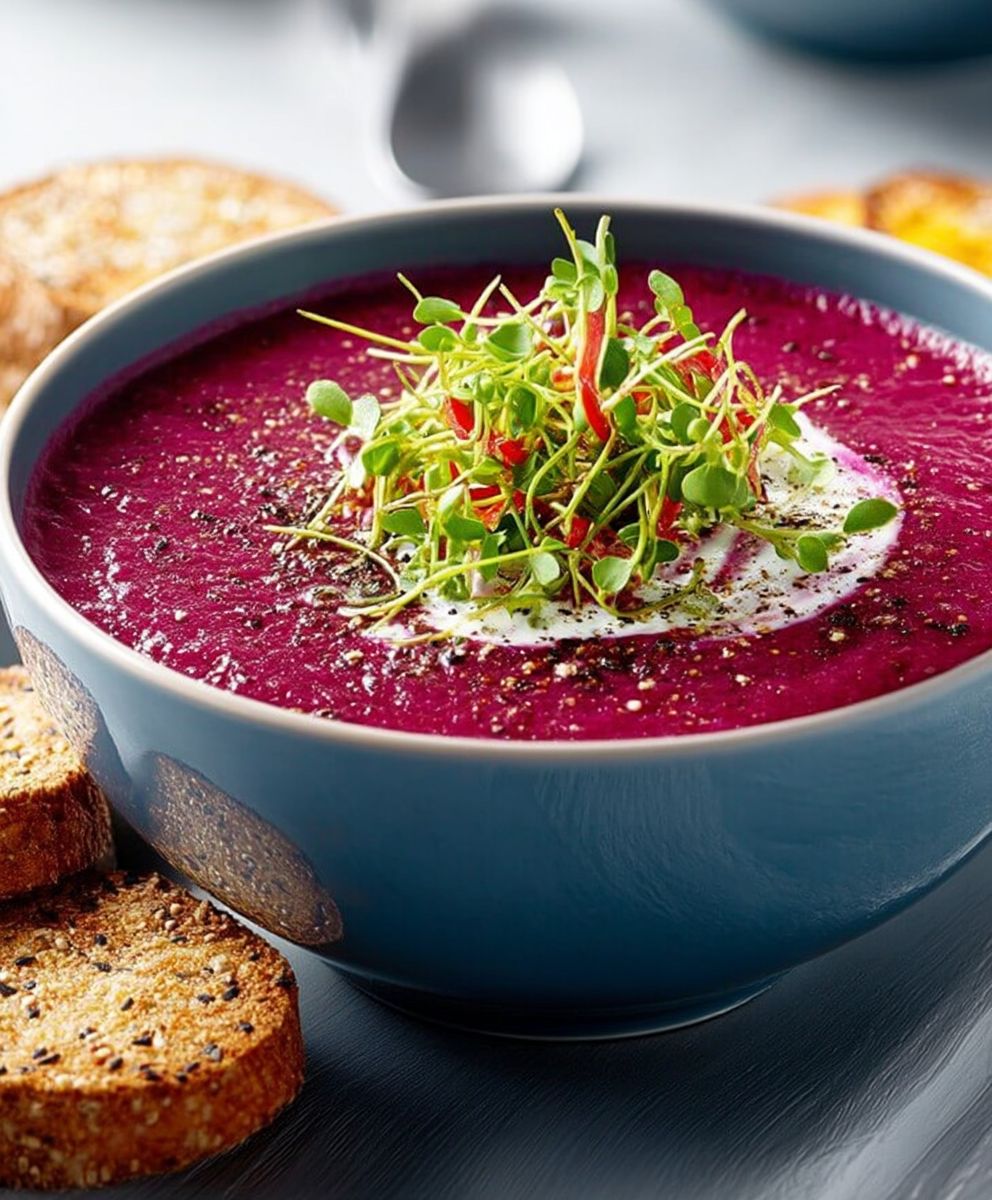 Soupe chou rouge