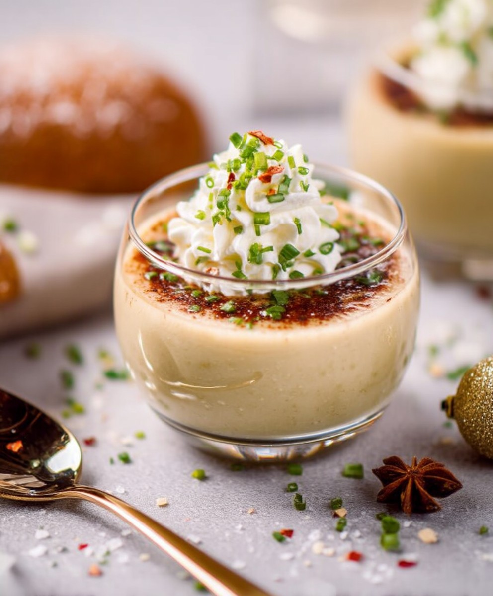 Soupe fèves crème fromage frais