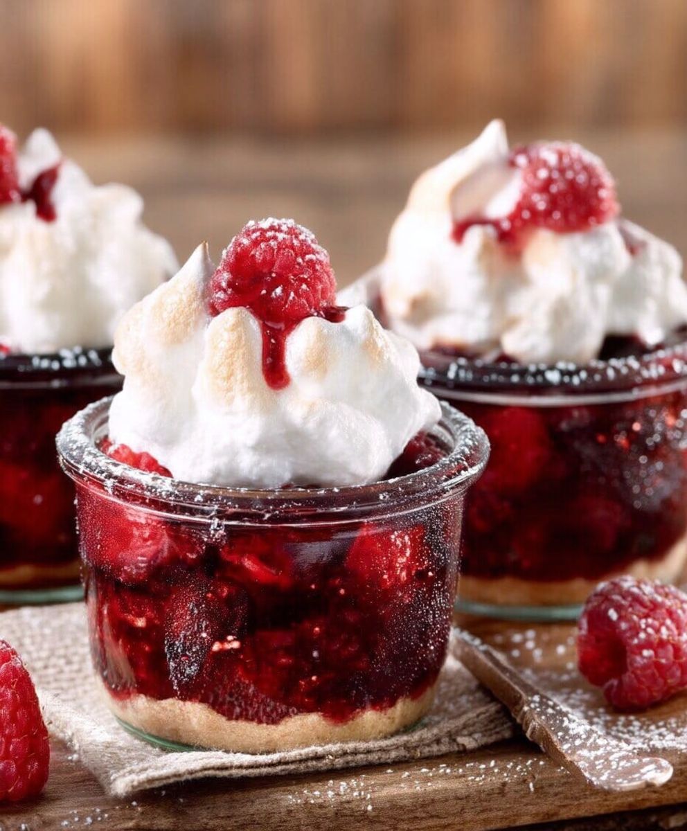 Coupe choco framboises