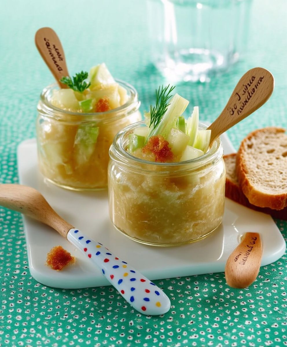 Compote pommes endives