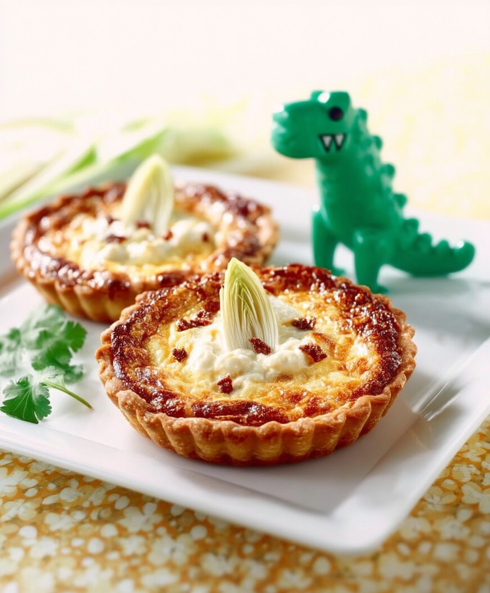 Quiche endives fromage frais
