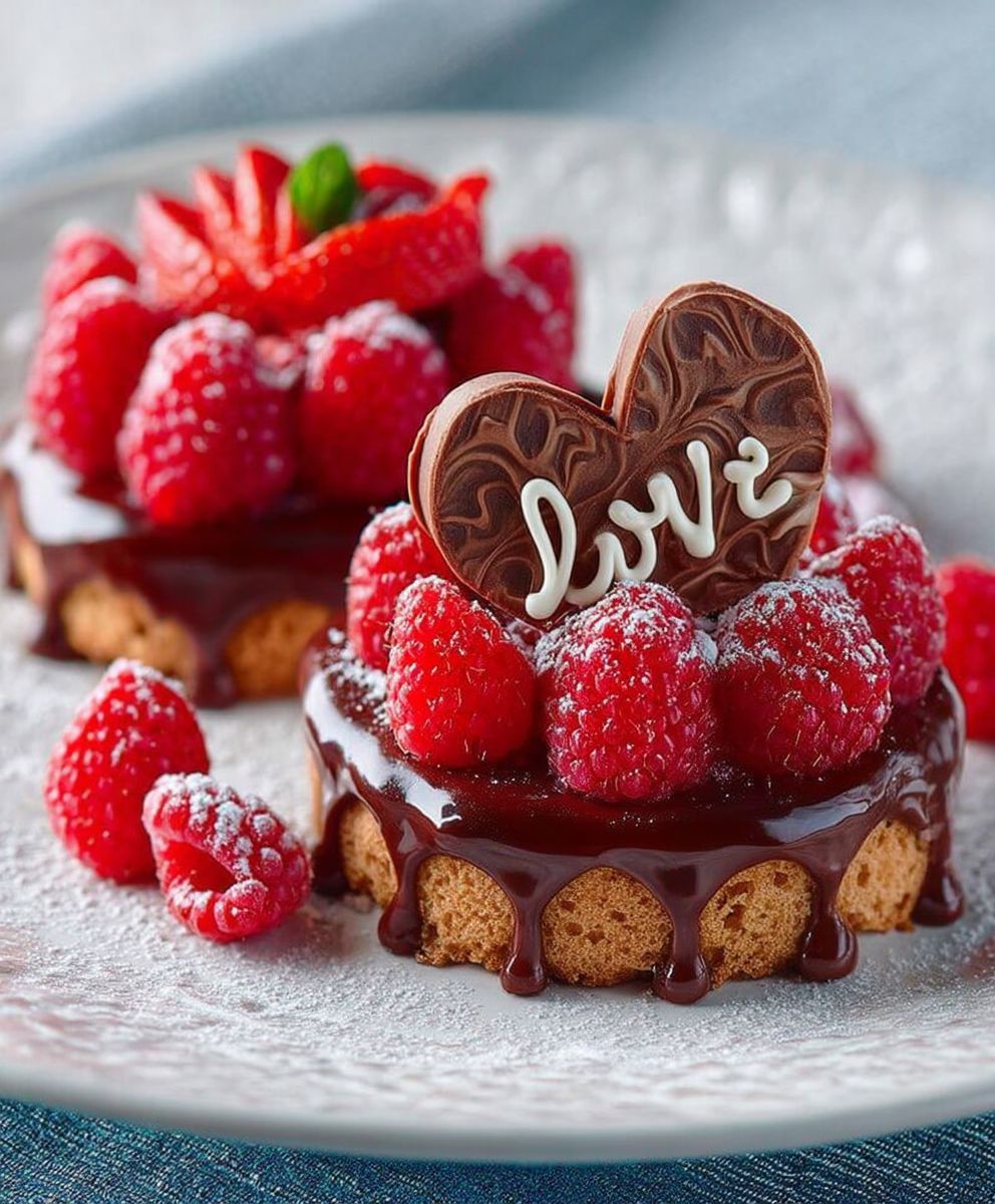 Chocolat framboises