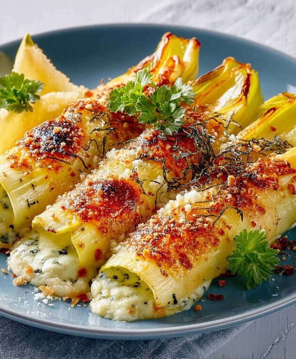 Cannellonis poireaux