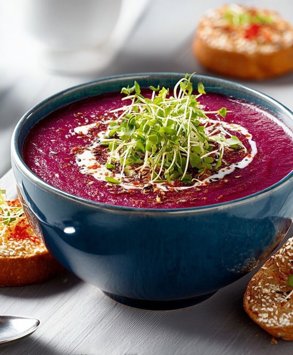 Soupe chou rouge